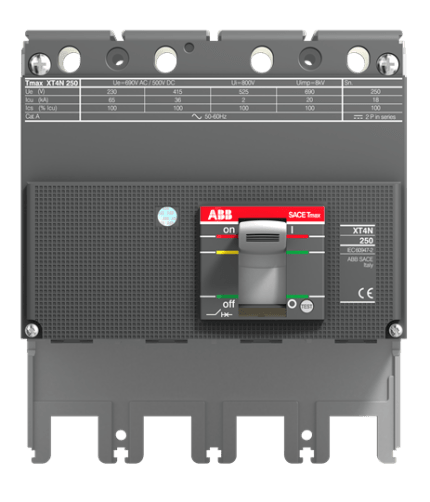 XT4S 250 BREAKING PART 4p F F+Ekip Touch Measuring LSI In=250A XT4 4p