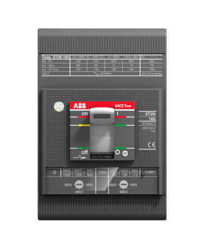 XT2S 160 MA In=32 I3=192...448 3p