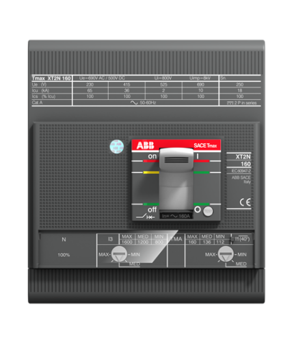 XT2S 160, TMA, In=40A, 4p