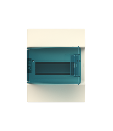 MISTRAL41W sıva üstü şeffaf kapak dağıtım kutusu 8M