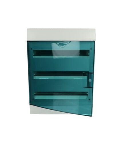 MISTRAL41W sıva üstü şeffaf kapak dağıtım kutusu 54M